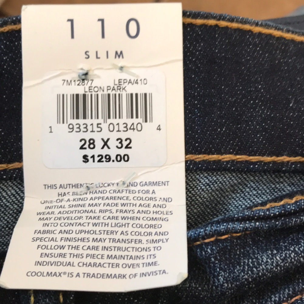 110 Slim Coolmax Stretch Jean - Picture 8 of 8